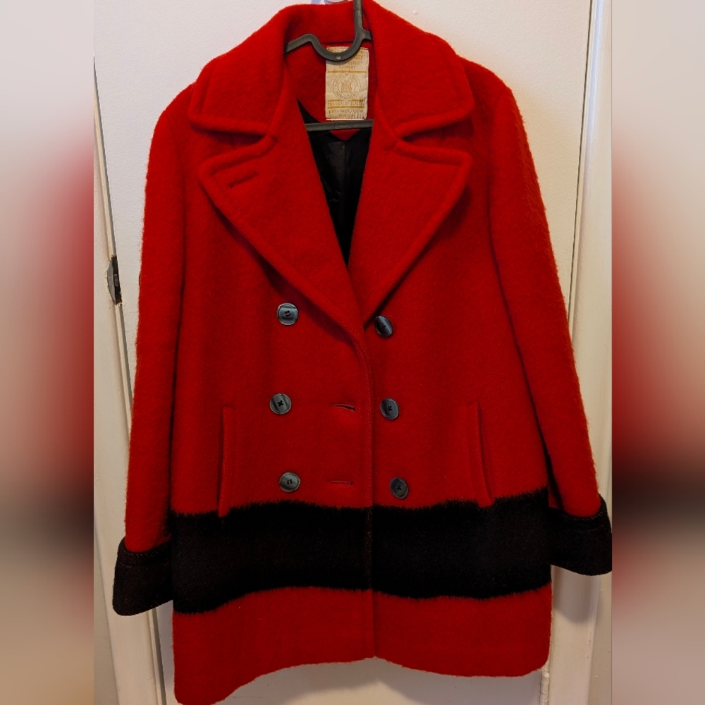HBC Vintage 3.5 Point Blanket Peacoat
